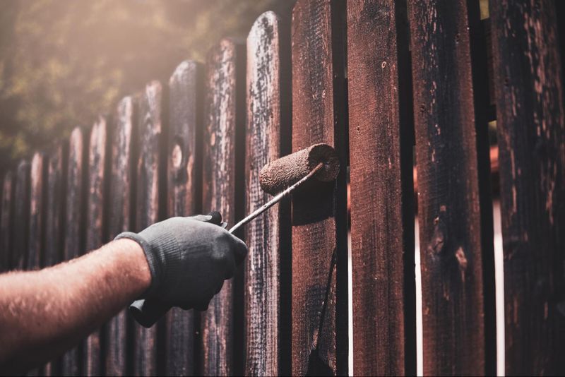 Wondering what your spring clean-up checklist should include? Add painting your fence to the list!